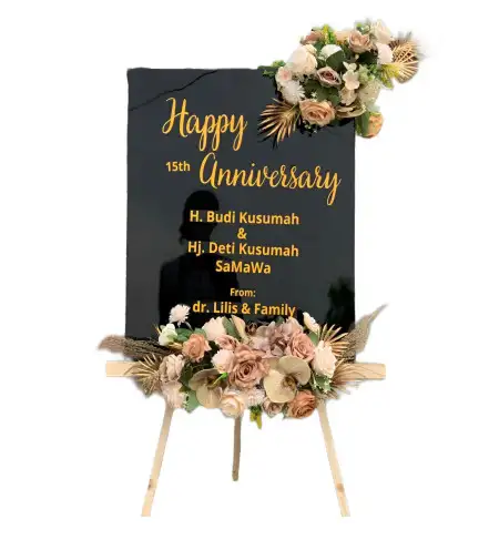 Papan Bunga Akrilik Penanggalan